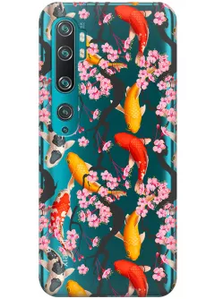 Чехол для Xiaomi Mi Note 10 - Японские рыбки