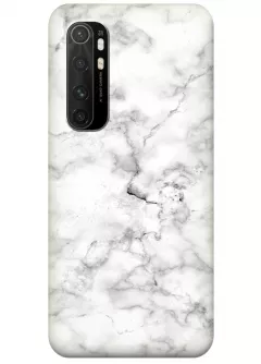 Чехол для Xiaomi Mi Note 10 Lite - Белый мрамор