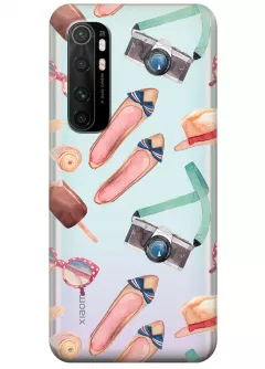 Прозрачный чехол для Xiaomi Mi Note 10 Lite - Женский дизайн
