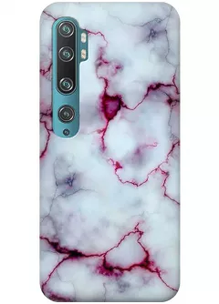 Чехол для Xiaomi Mi Note 10 Pro - Розовый мрамор