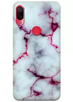 Чехол для Xiaomi Mi Play - Розовый мрамор