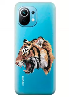 Чехол для Xiaomi Mi 11 - Тигр