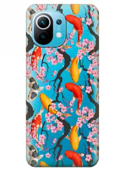 Чехол для Xiaomi Mi 11 - Японские рыбки