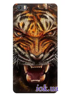 Чехол для Xiaomi Mi Note - Злой Тигр