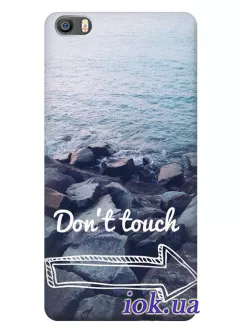 Чехол для Xiaomi Mi Note - Don't touch
