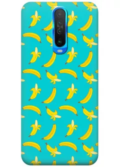 Чехол для Xiaomi Poco X2 - Бананы