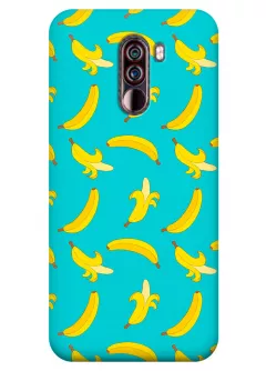 Чехол для Xiaomi Pocophone F1 - Бананы