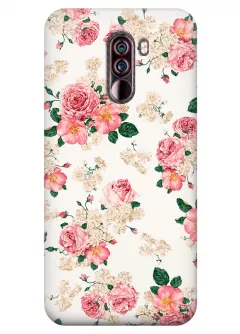 Чехол для Xiaomi Pocophone F1 - Букеты цветов