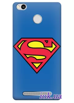 Чехол для Xiaomi Redmi 3X - Супермен