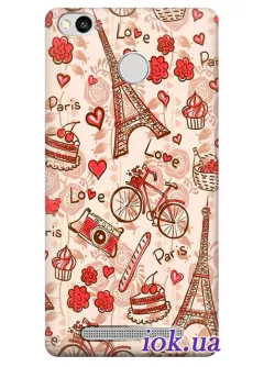 Чехол для Xiaomi Redmi 3X - Paris