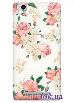 Чехол для Xiaomi Redmi 3 - Flowers Art