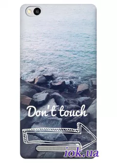 Чехол для Xiaomi Redmi 3 - Don't touch my Phone