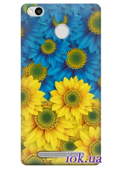Чехол для Xiaomi Redmi 3S - Украинские цветы
