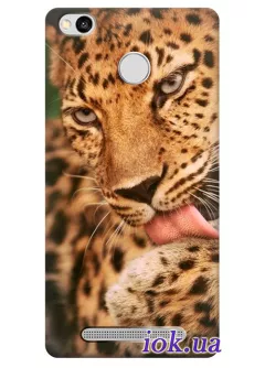 Чехол для Xiaomi Redmi 3 Pro - Леопард