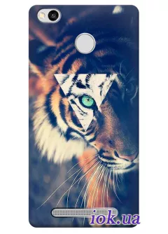 Чехол для Xiaomi Redmi 3S - Тигр
