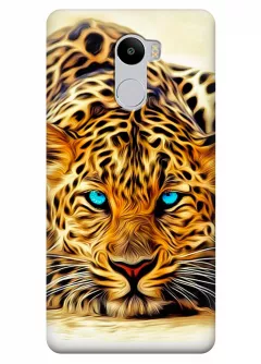 Чехол для Xiaomi Redmi 4 - Леопард