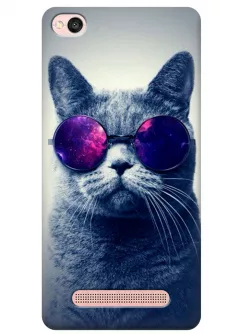 Чехол для Xiaomi Redmi 4A - Кот в очках