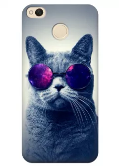 Чехол для Xiaomi Redmi 4X - Кот в очках