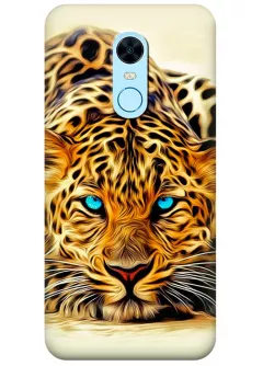 Чехол для Xiaomi Redmi 5 - Леопард