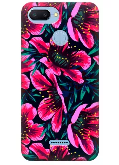 Чехол для Xiaomi Redmi 6 - Цветочки