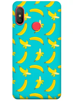 Чехол для Xiaomi Redmi 6 Pro - Бананы