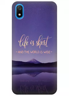 Чехол для Xiaomi Redmi 7A - Life is short