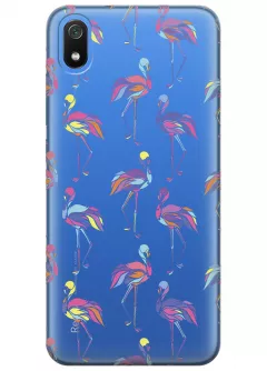 Чехол для Xiaomi Redmi 7A - Экзотические птицы