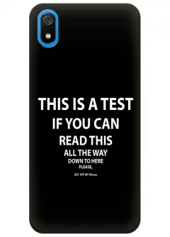 Чехол для Xiaomi Redmi 7A - Тест