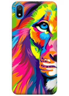 Чехол для Xiaomi Redmi 7A - Красочный лев