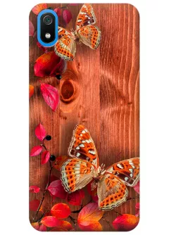 Чехол для Xiaomi Redmi 7A - Бабочки на дереве