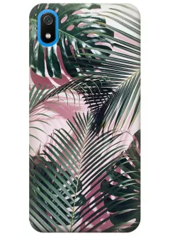 Чехол для Xiaomi Redmi 7A - Пальмовые листья