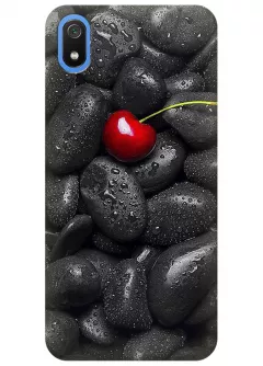Чехол для Xiaomi Redmi 7A - Вишня на камнях