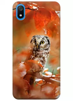 Чехол для Xiaomi Redmi 7A - Осенняя сова