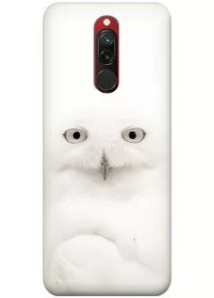 Чехол для Xiaomi Redmi 8 - Белая сова