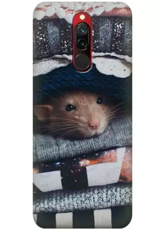 Чехол для Xiaomi Redmi 8 - Мышонок