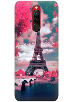 Чехол для Xiaomi Redmi 8 - Весенний Париж