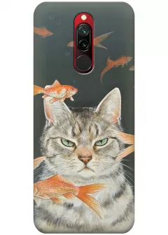 Чехол для Xiaomi Redmi 8 - Кошачье настроение