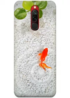 Чехол для Xiaomi Redmi 8 - Золотая рыбка