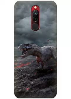 Чехол для Xiaomi Redmi 8 - Динозавры