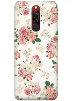 Чехол для Xiaomi Redmi 8 - Букеты цветов