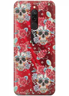 Чехол для Xiaomi Redmi 8 - Skulls