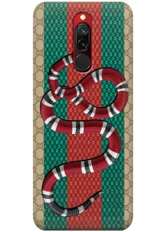 Чехол для Xiaomi Redmi 8 - Стильная змея