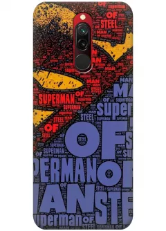 Чехол для Xiaomi Redmi 8 - Супермен
