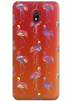 Чехол для Xiaomi Redmi 8A - Экзотические птицы