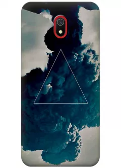 Чехол для Xiaomi Redmi 8A - Треугольник в дыму