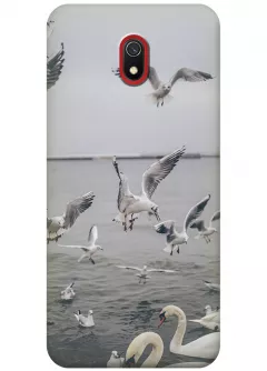 Чехол для Xiaomi Redmi 8A - Морские птицы