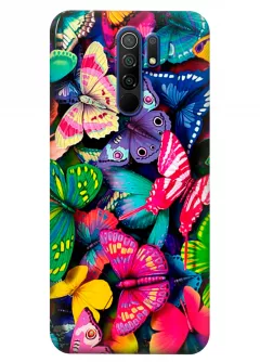 Чехол для Xiaomi Redmi 9 - Бабочки