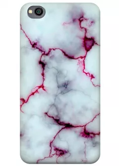 Чехол для Xiaomi Redmi Go - Розовый мрамор