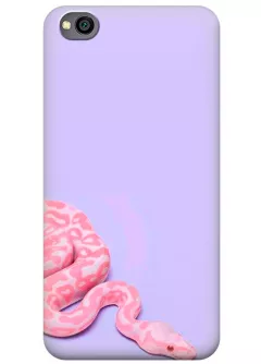 Чехол для Xiaomi Redmi Go - Розовая змея