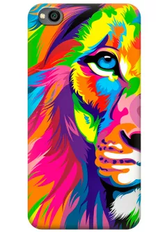 Чехол для Xiaomi Redmi Go - Красочный лев